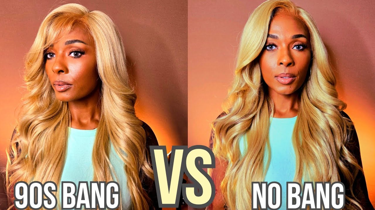 Что такое челка в стиле 90-х? Парик Sensationnel HD Lace Front Butta Lace, бесклеевая челка 90-х,...