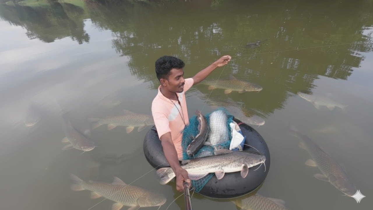 इतका😲मोठा शिवडा मासा🐟 एकाच दावणीला 3 मोठे मोठे जबरदस्त साईज पठाण मछली 🐟