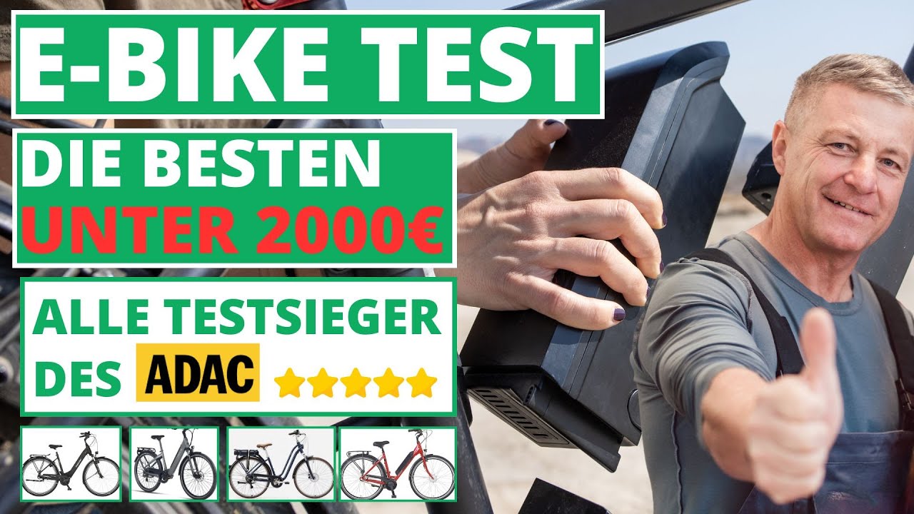 E-Bike Test des ADAC: Die Testsieger im &Uuml;berblick