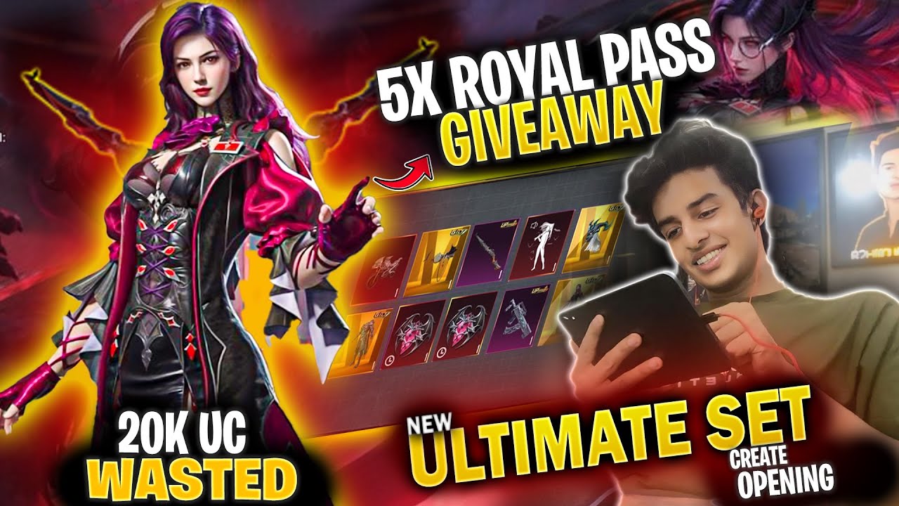 NEW ULTIMATE SET CREATE OPENING🔥5X RP GIVEAWAY🔥 | R2H MOUAZ |
