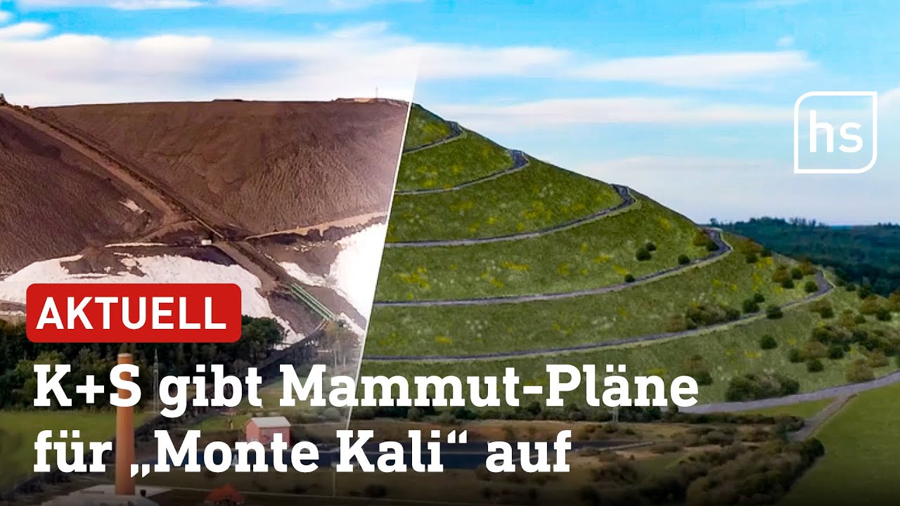Massiver Widerstand: Kalisalz-Abfallberg „Monte Kali“ wird nicht begrünt | hessenschau