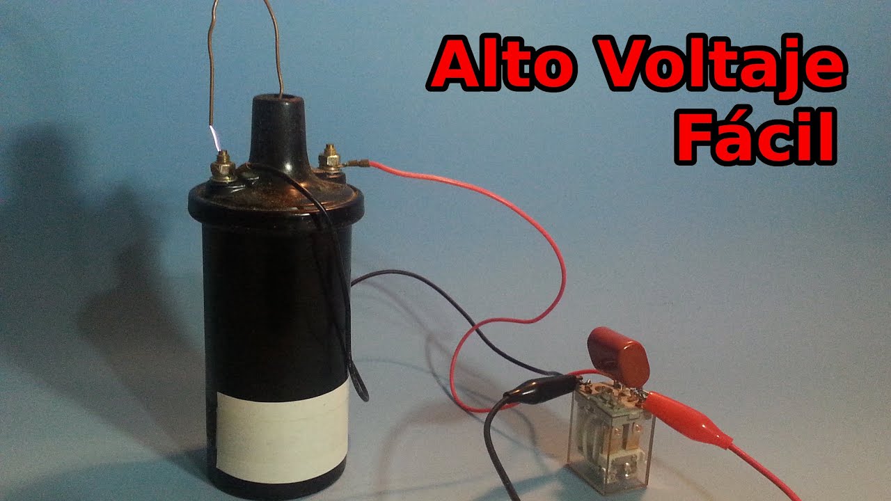 Alto Voltaje Fácil con Bobina de Ignición y Relevador