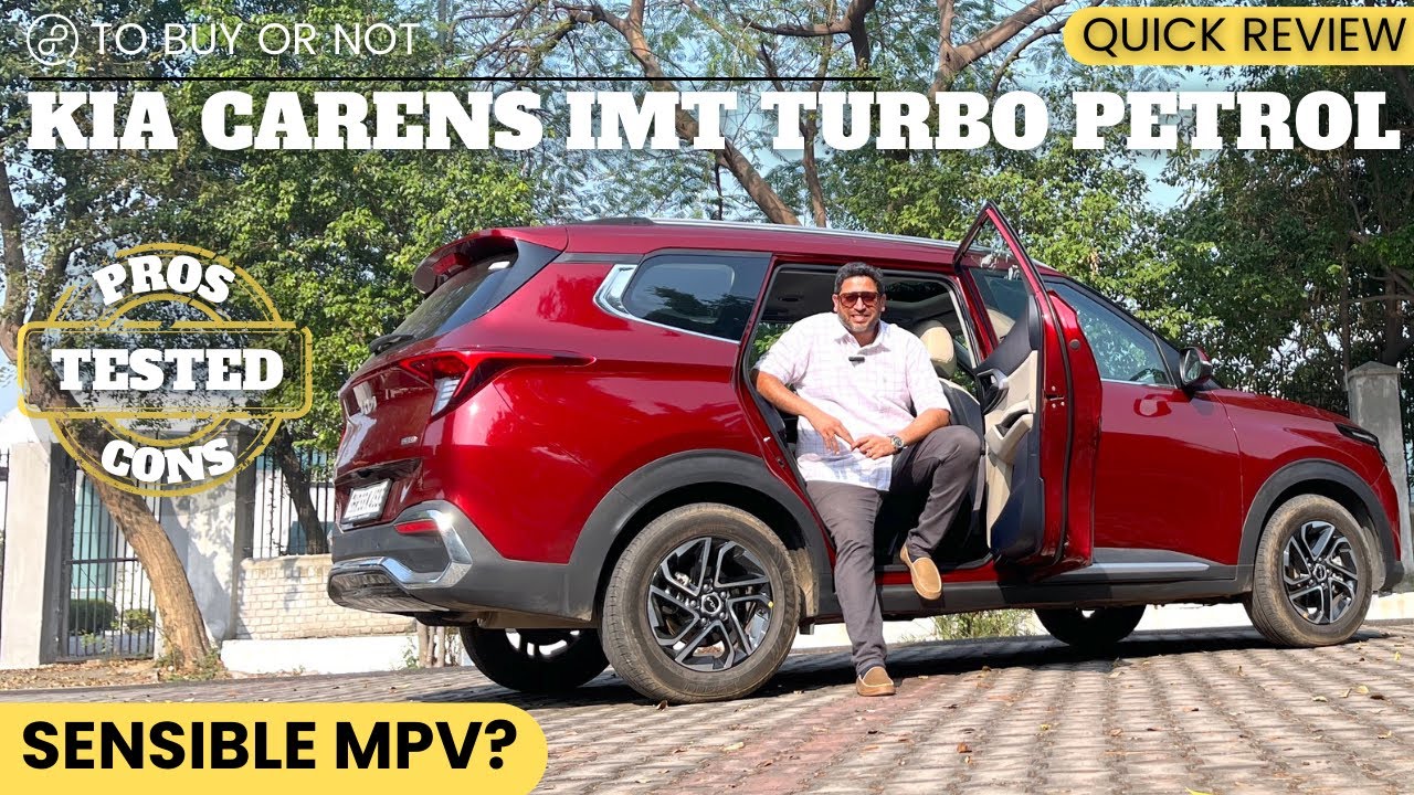 Kia Carens Luxury Plus Turbo Petrol iMT Pros & Cons || Should you buy one and why || Quick Review