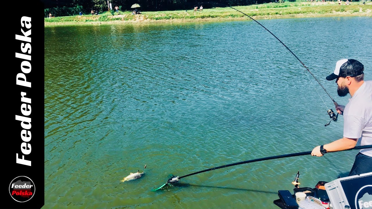 Sierpniowy Method Feeder na łowisku 