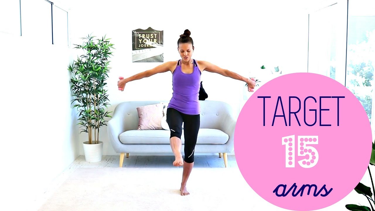 Ballet Barre Arms Workout Video BARLATES BODY BLITZ Target 15 Arms