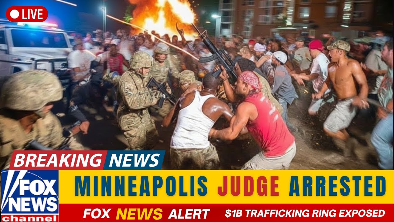 3 MIN AGO: ICE & DHS Raid Minneapolis Judge's Home — $1B Trafficking Ring, 200 Victims in Tunnels!
