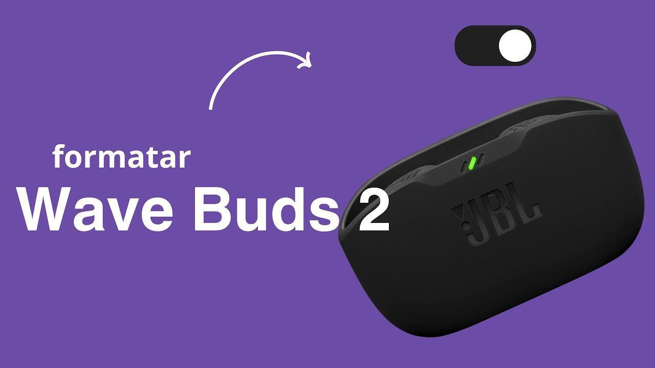 Como Formatar o JBL Wave Buds 2 (Resolver Problemas, Não Funciona, Funciona Só de Um Lado)