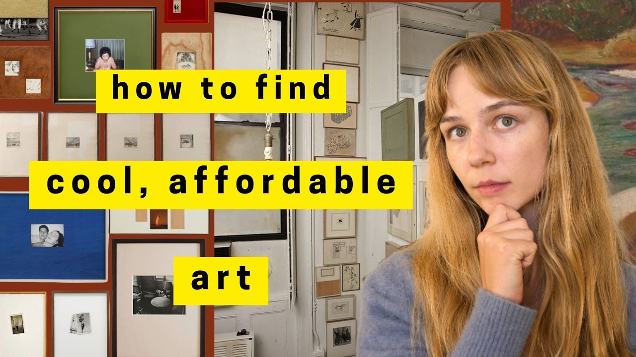 how to find cool, affordable art
