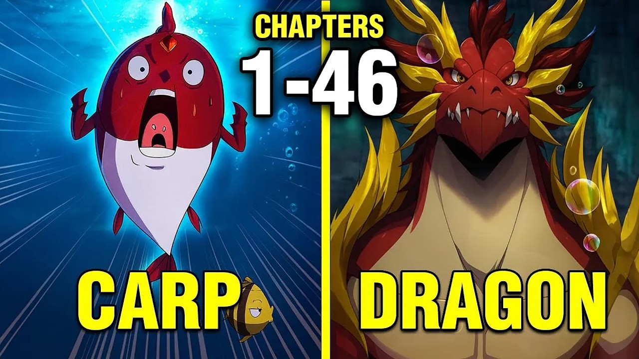 He Was Just a Weak Fish… Until He Evolved Into the Strongest Dragon! (Ch. 1–46) | Manhwa Recap