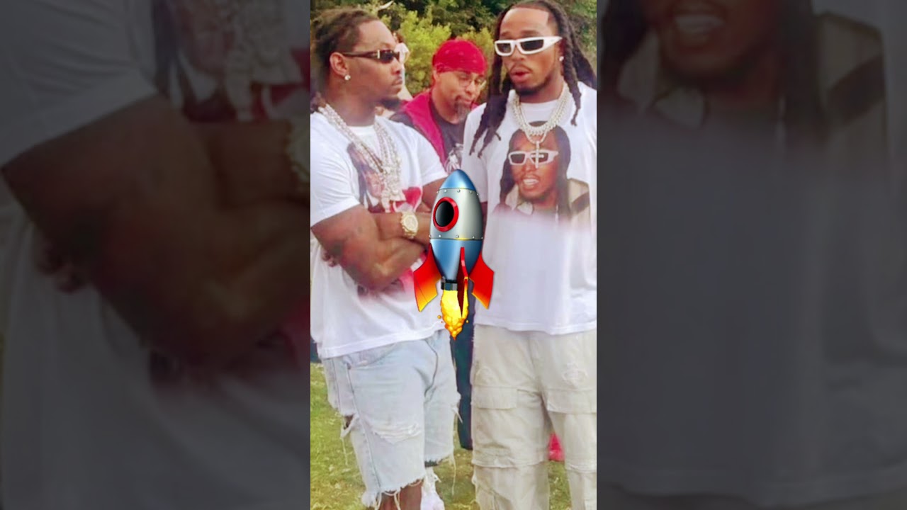 Quavo & Offsett of the legendary group the migos took a pic together at a celebration for Takeoff🚀!