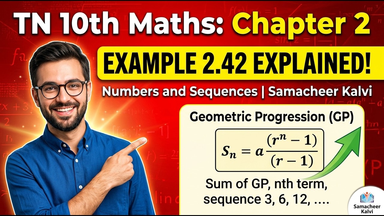 10th class maths-example-2.42-- tamilnadu syllabus chapter 2 number  sequence samacheer kalvi