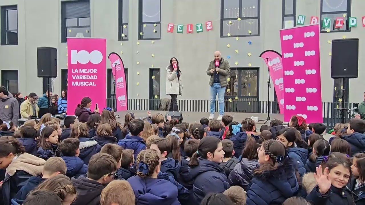 Fiesta ganadores Concurso de Villancicos Cadena 100