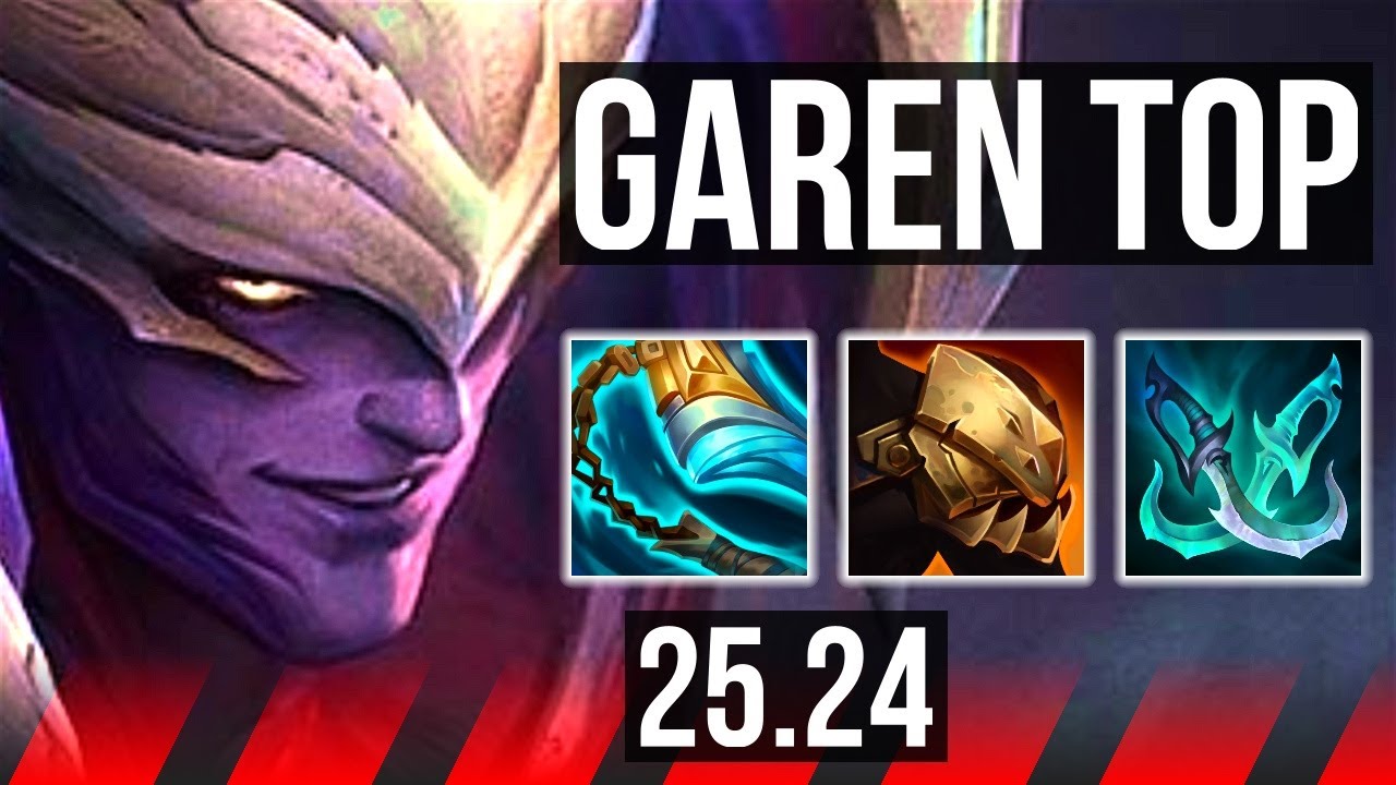 GAREN vs TRYNDAMERE (TOP) | EUW Master | 25.24