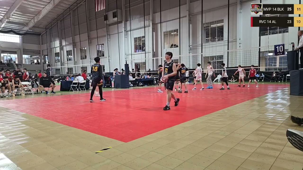 24b. MVP 14 Black vs RVC 14 Alvin Day 2 Game 1 Set 2 (ECPL AAU Grand Prix)