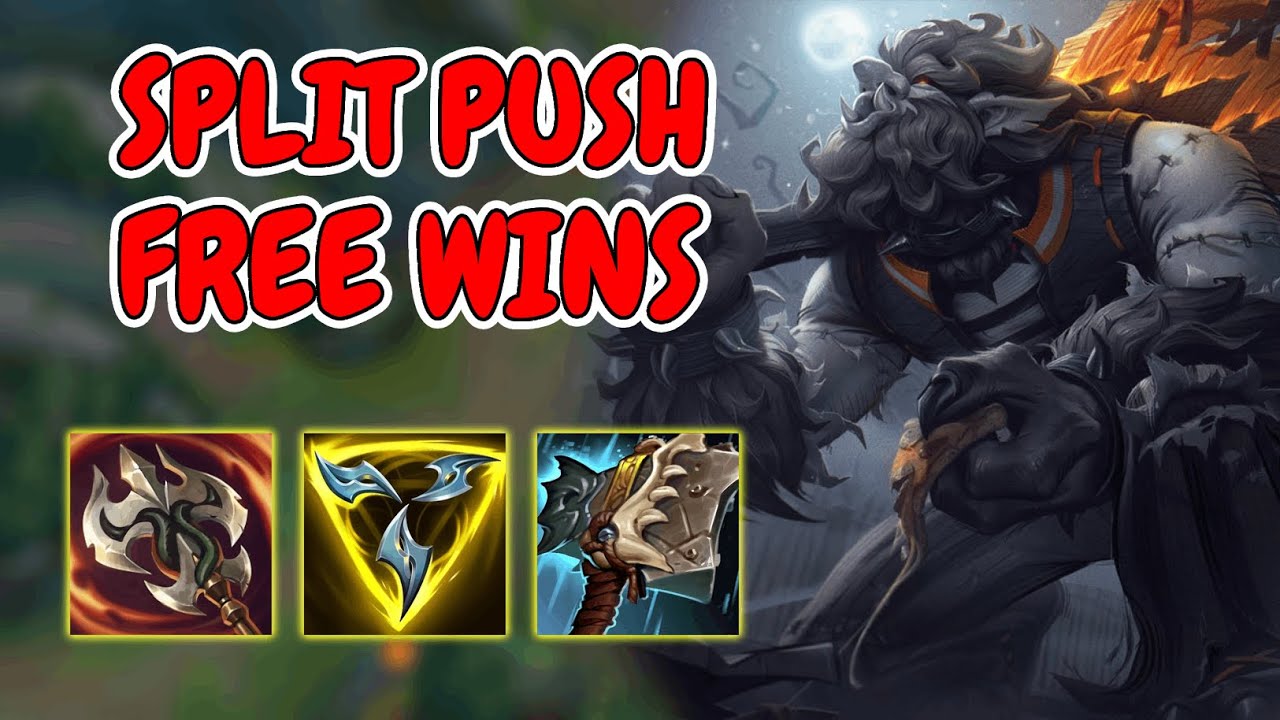 Trundle is a Split Pushing MONSTER Top Lane - How to Carry Every Game with Trundle