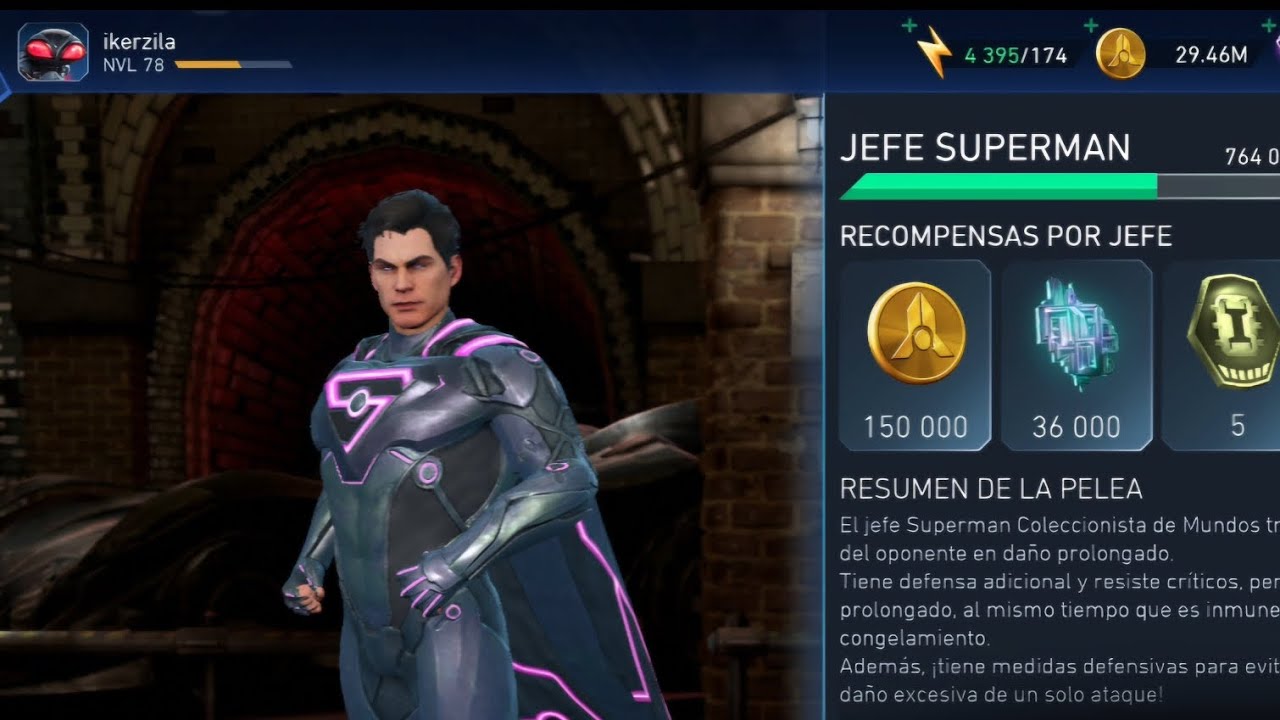 Tumbando al supermandilon (no recordaba lo frustrante que es este jefe)