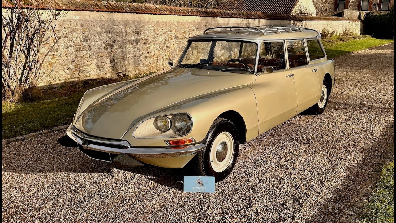 CITROËN DS/ ID20 F BREAK Confort de 1969 vendue  chez GT VINTAGE CLASSIC CARS