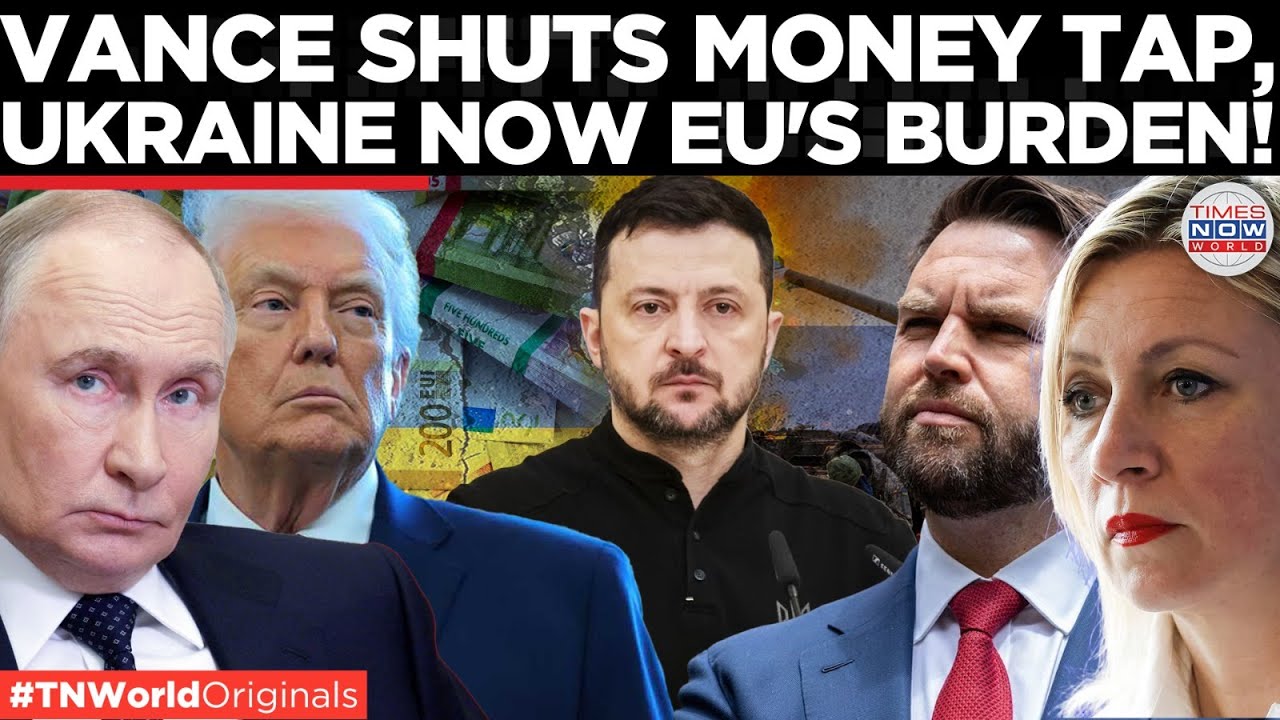 VANCE QUESTIONS UKRAINE AID, Takes On Brussel's &euro;90bn War Debt | Times Now World