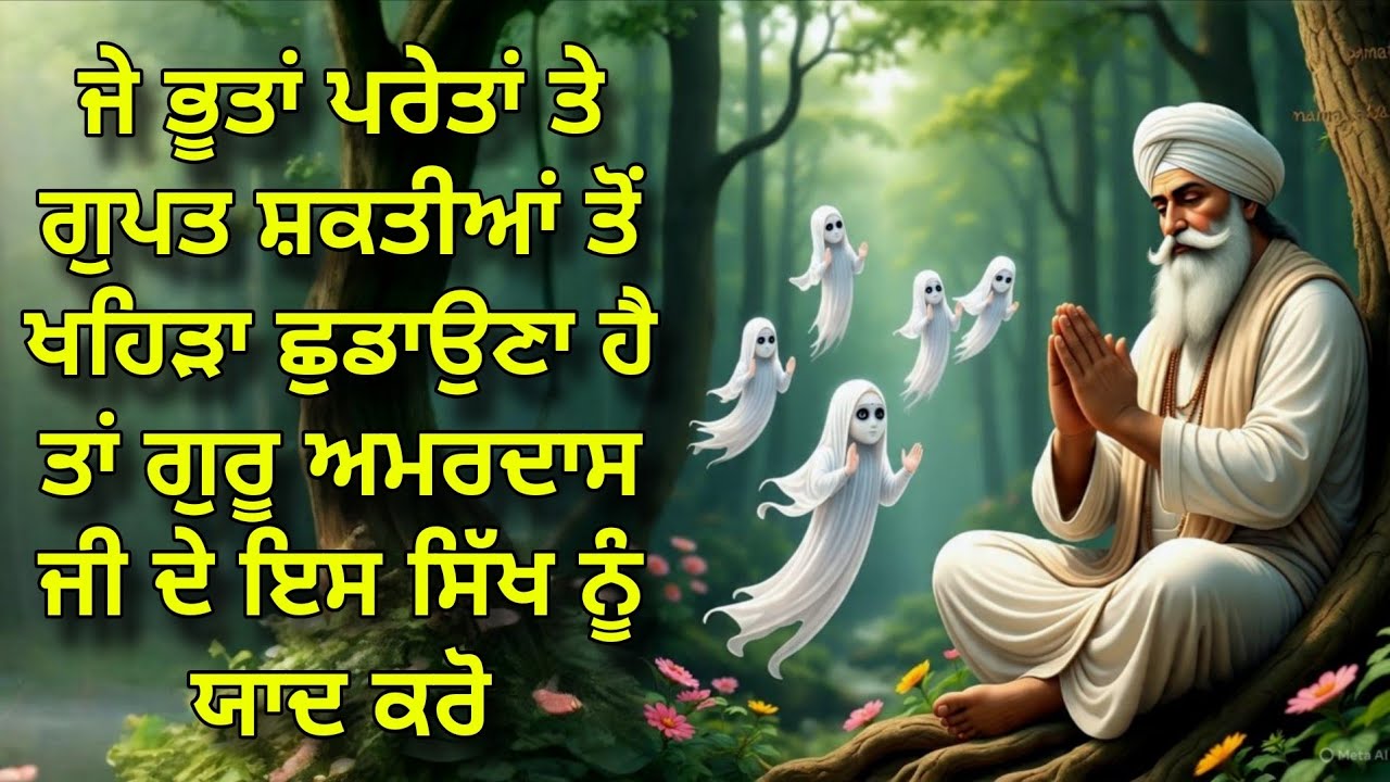 Je Bhoot Pretan To Khehra chudauna Ta Guru Amardas Ji De Is Sikh Nu Yaad Karo