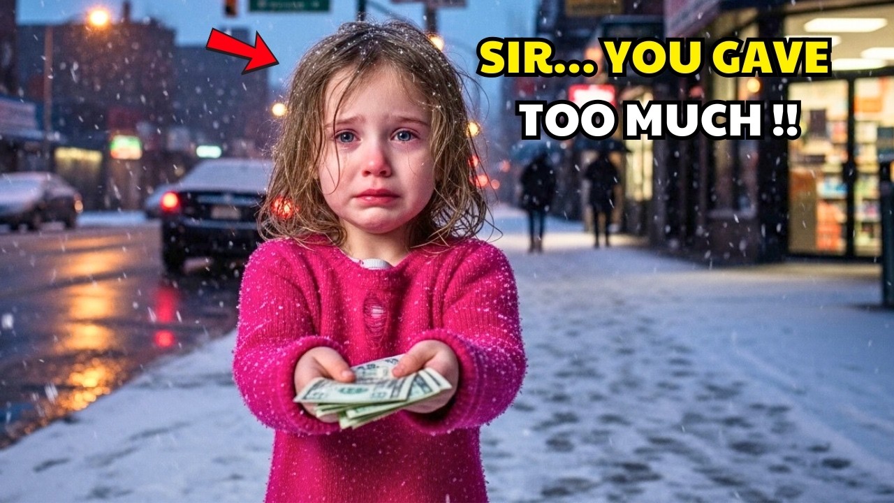 A POOR LITTLE GIRL RETURNED MONEY TO A MILLIONAIRE — HER HONESTY BROUGHT HIM TO TEARS