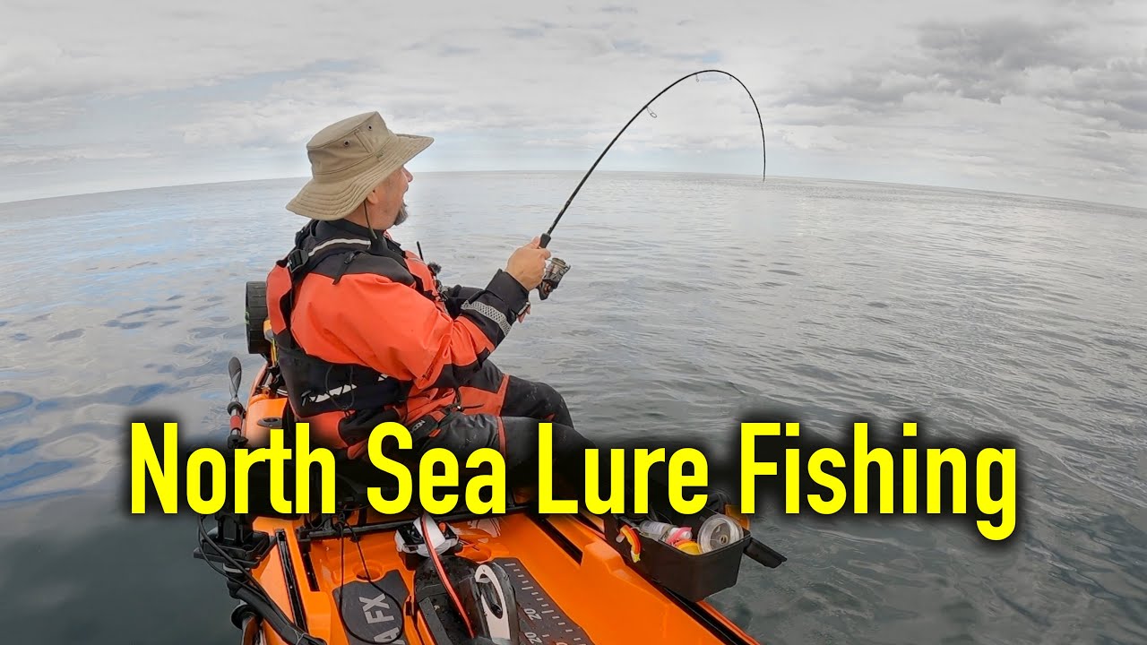 Lure Fishing for Cod on the North East Coast -  Kayak Sea Fishing UK