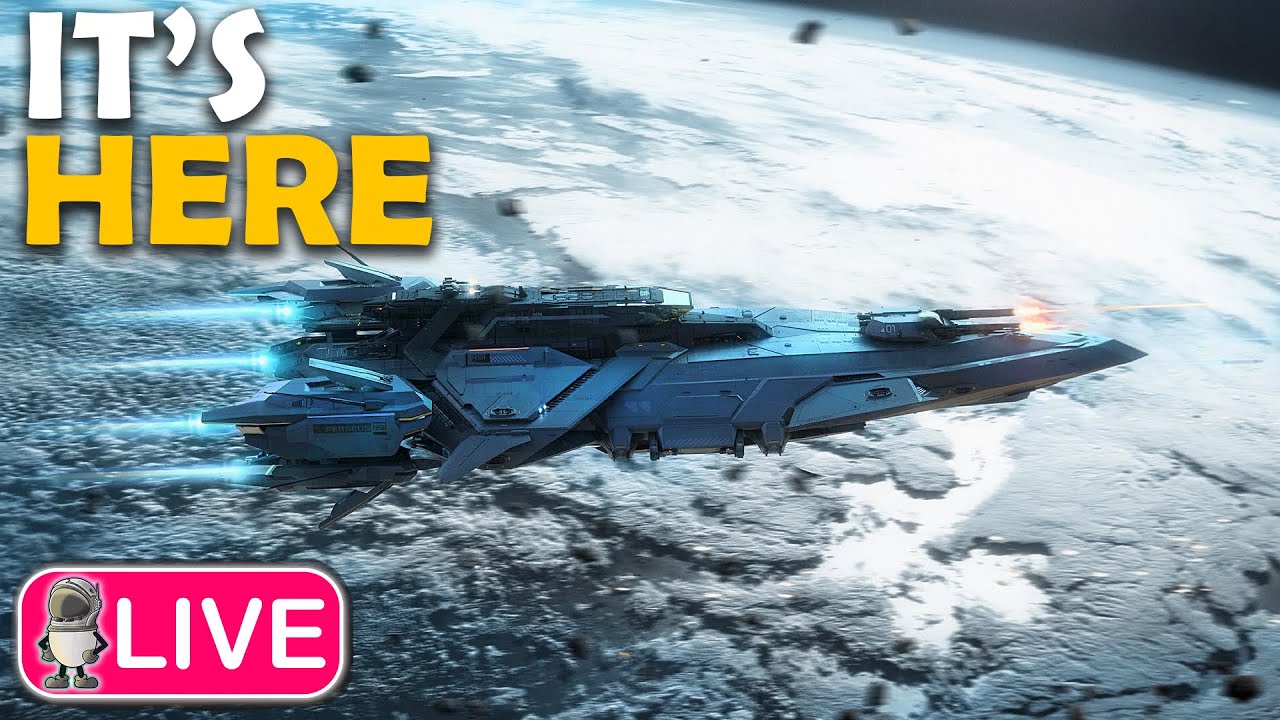 NYX, The Perseus, FIRE! It's all here - Star Citizen 4.4 LIVE (4K)