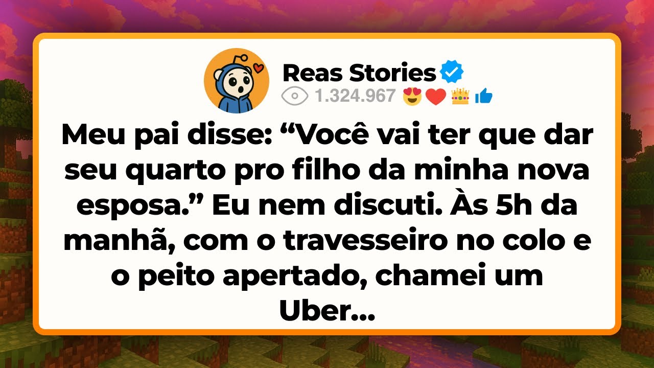 Meu pai disse que eu teria que dar meu quarto pro filho da nova esposa. No dia seguinte, eu sumi…