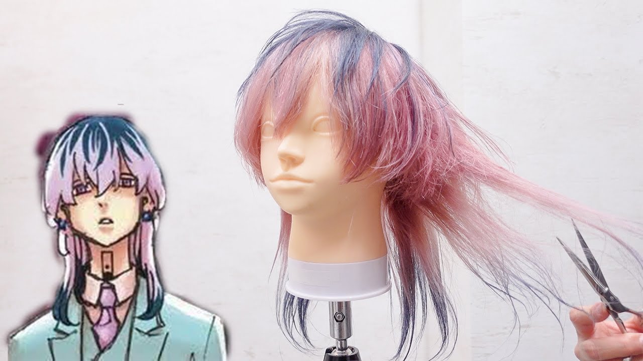 梵天灰谷竜胆ヘアー作ってみた！