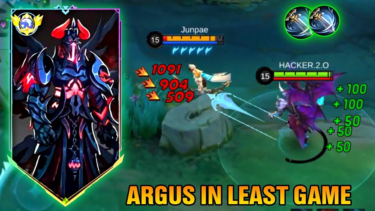 ARGUS DAMAGE HACK BUILD BRO 🤫 || ARGUS BEST BUILD 2024