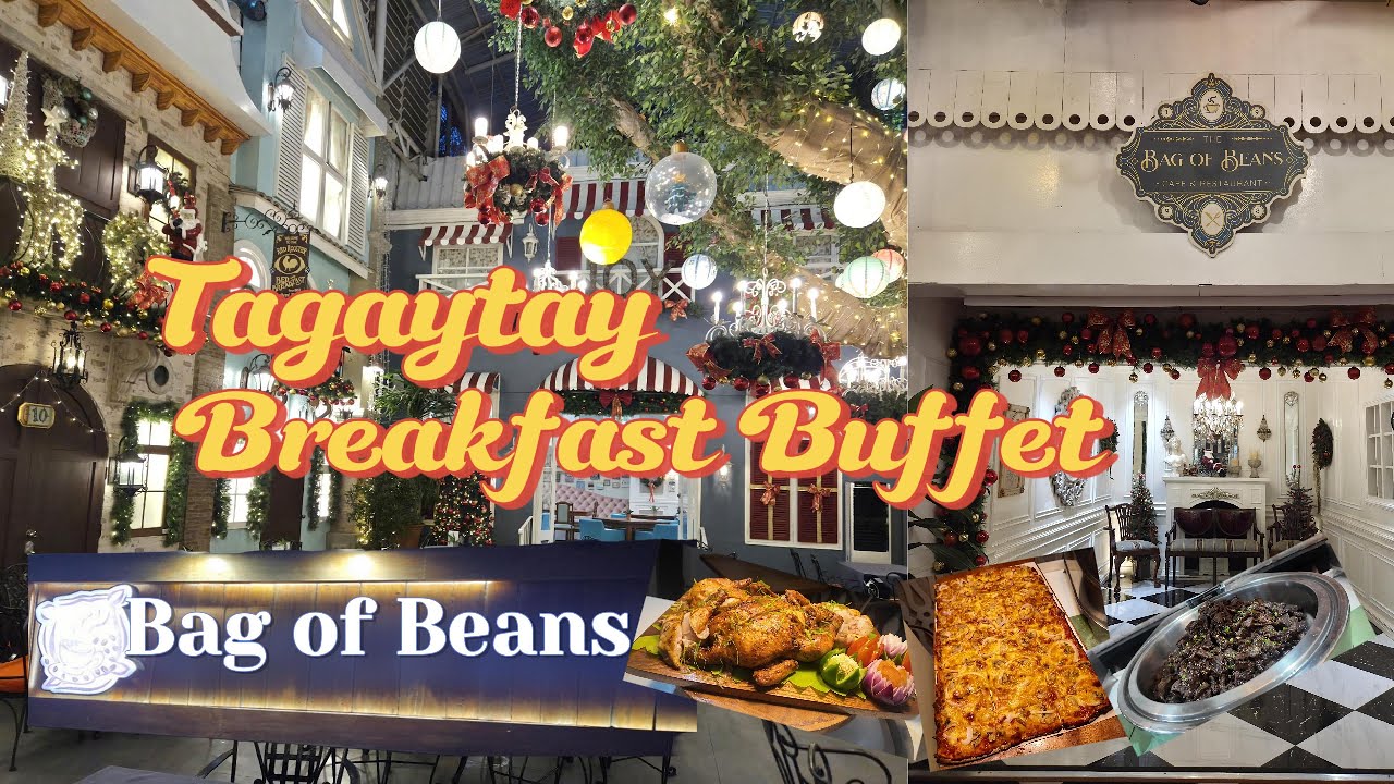 [4K] Bag of Beans Main Branch | Breakfast Buffet in Tagaytay | Famous Filipino Dishes