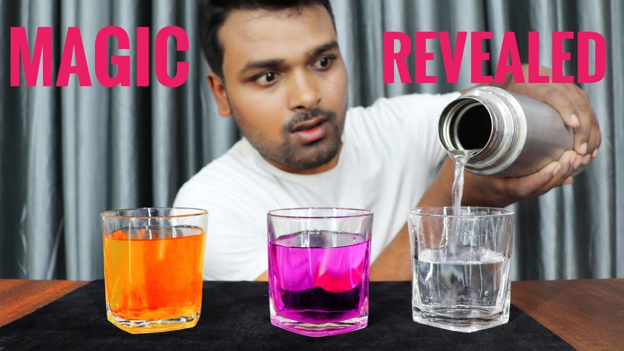 Power Of Water Magic tricks || पानी से जादू || Magic Tricks Revealed