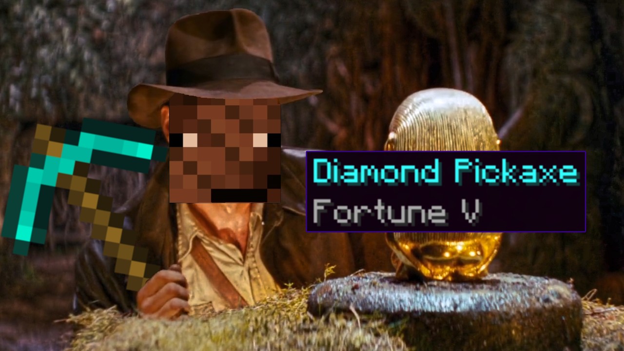 I Obtained a Fortune V Pickaxe in Vanilla Minecraft