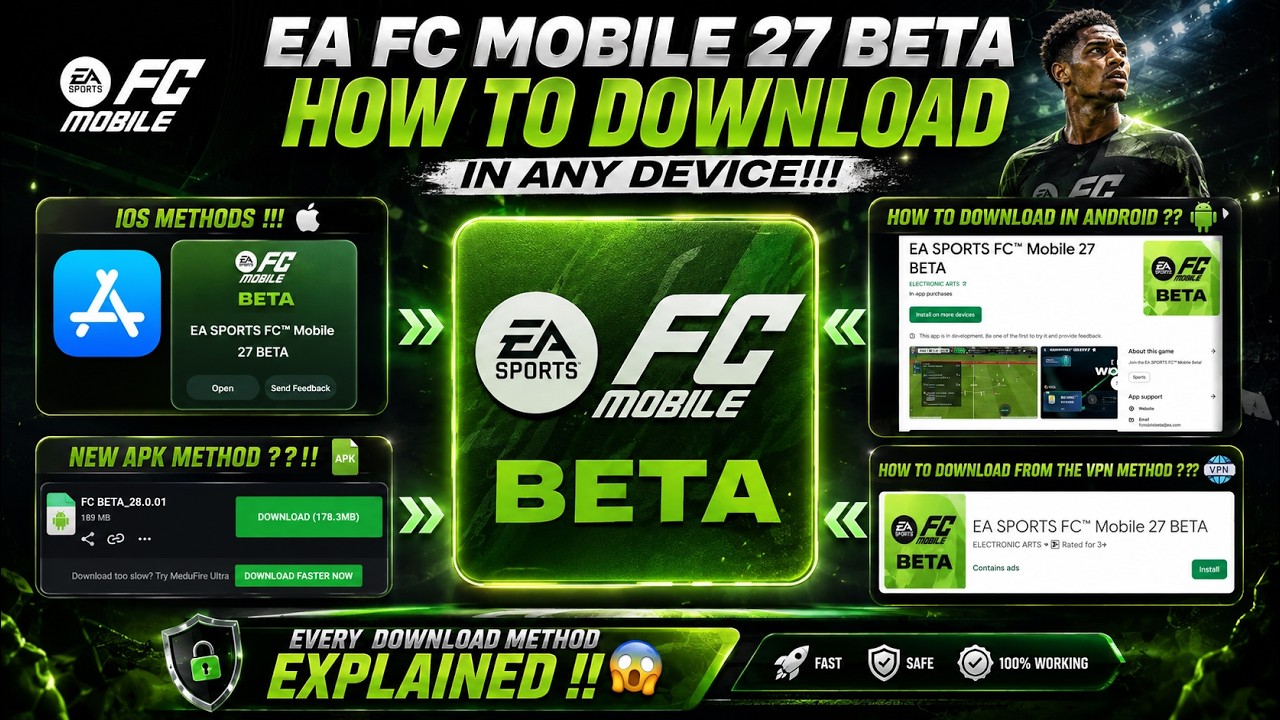 Is EA FC Mobile 27 Beta Region Locked? How to Fix It | Believer Hub