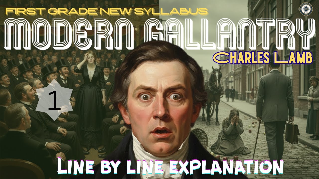 Modern Gallantry by Charles Lamb| RPSC First grade | essay line by line explanation | MCQ’s