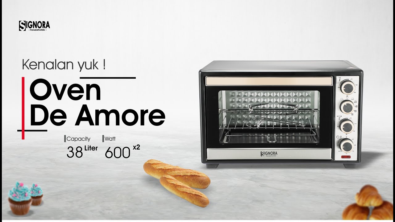 Buat yang punya Oven De Amore Signora, Wajib tonton ini !!!  🧐