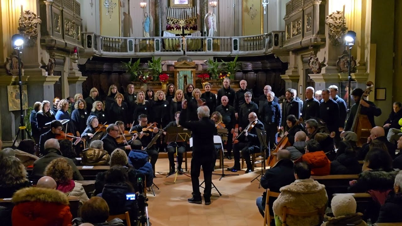 Corale natalizio di Giacomo Monica - Coro Montecastello e Orchestra I Musici di Parma
