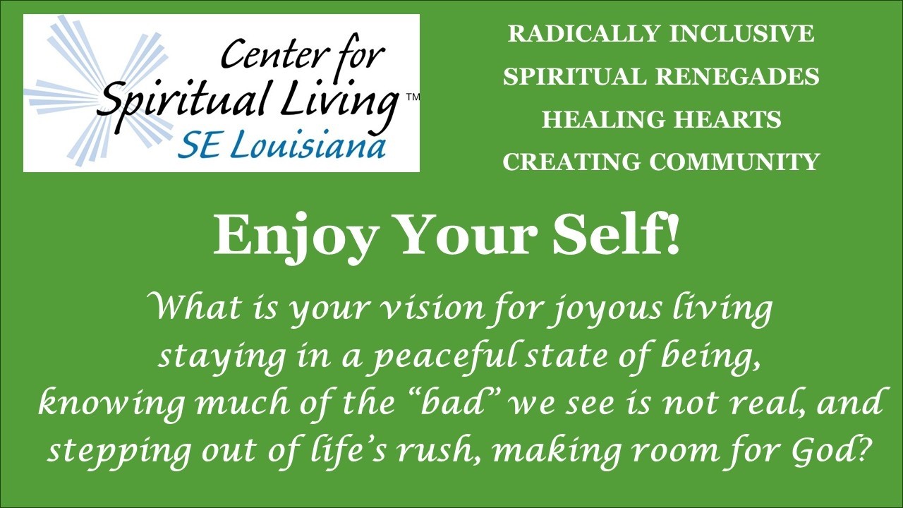 Enjoy Your Self Sunday Service - March 1, 2026