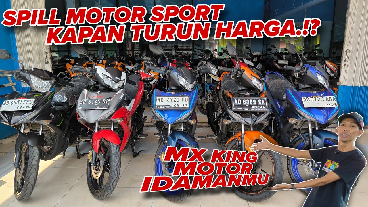 MX KING motor sport bekas IDAMAN ANAK MUDA - ANEKA JASA MOTOR - motor bekas murah