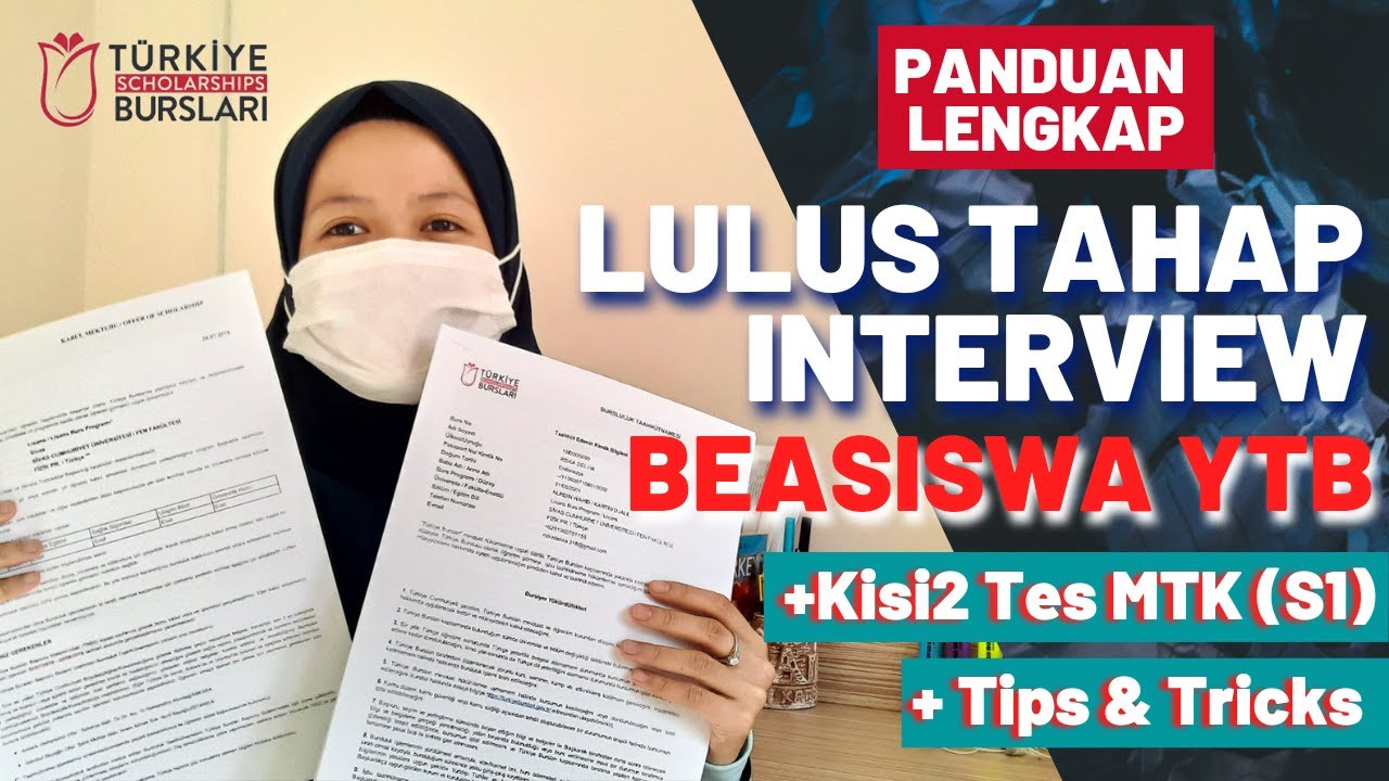 PANDUAN LULUS TES WAWANCARA/INTERVIEW BEASISWA TURKIYE BURSLARI SCHOLARSHIPS(YTB) | TIPS & TRIKS #17