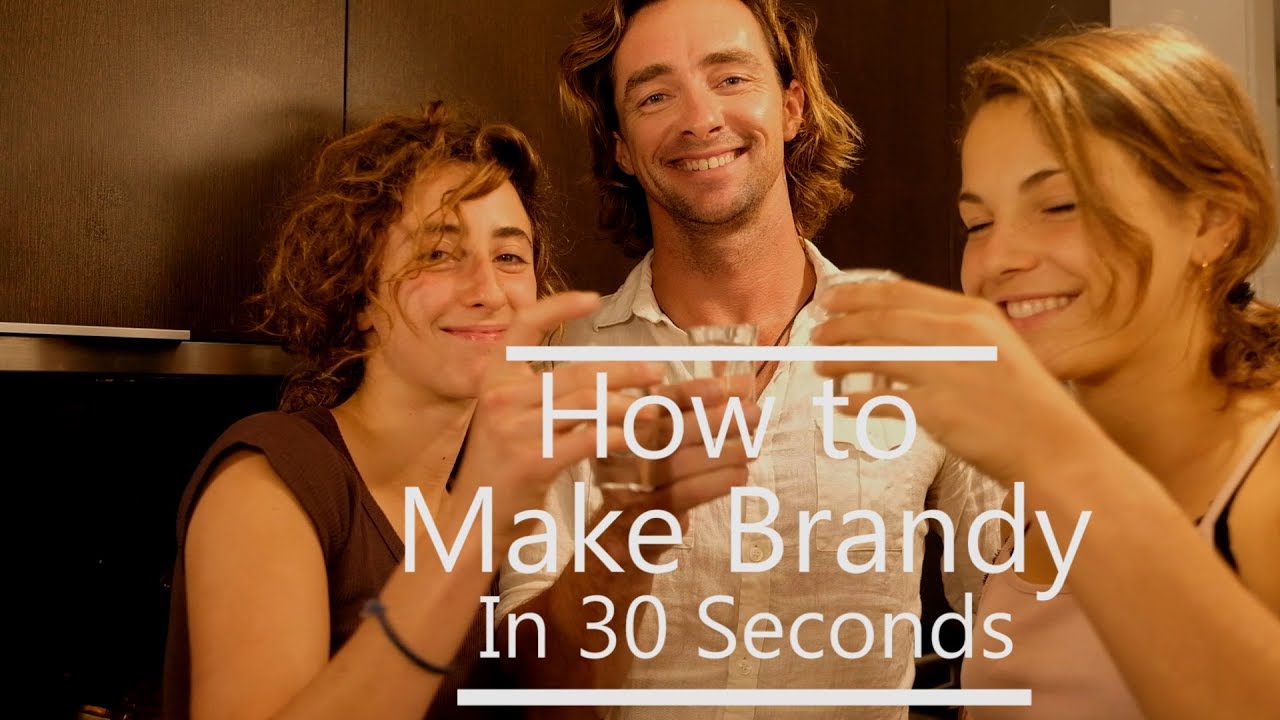 Make Your Own Brandy in 30 Seconds