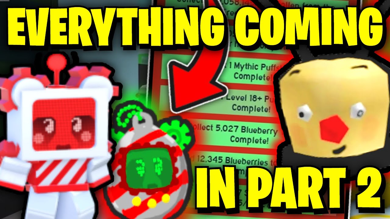 [Complete Recap] EVERYTHING Coming In Beesmas Part 2  | Bee Swarm Simulator