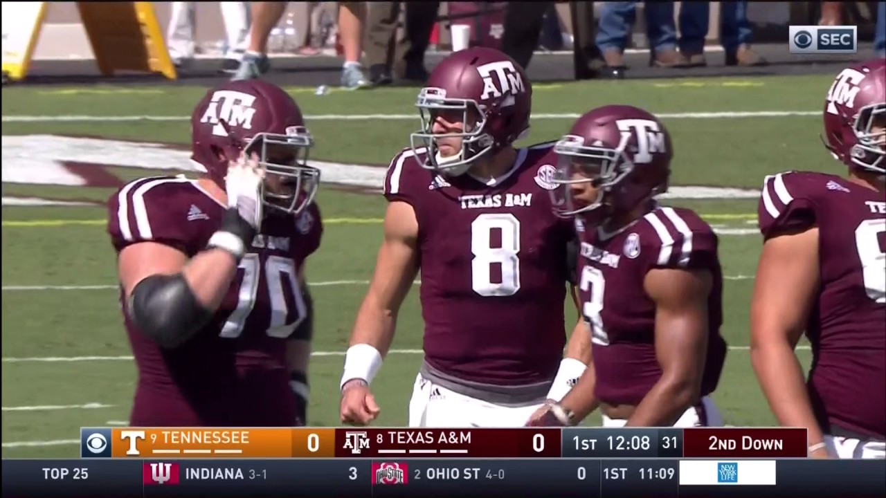 Texas A&M vs Tennessee - (FULL HD) - October 8, 2016 - College Station, TX