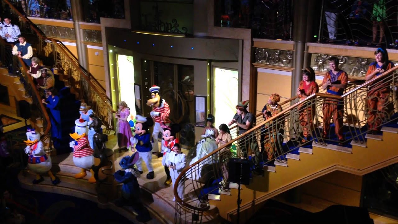 Disney Cruise Line Farewell Show and Meet and Greet