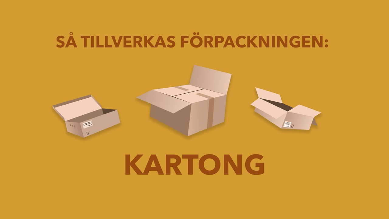 Så tillverkas förpackningen: Kartong Trailer (1909KM)