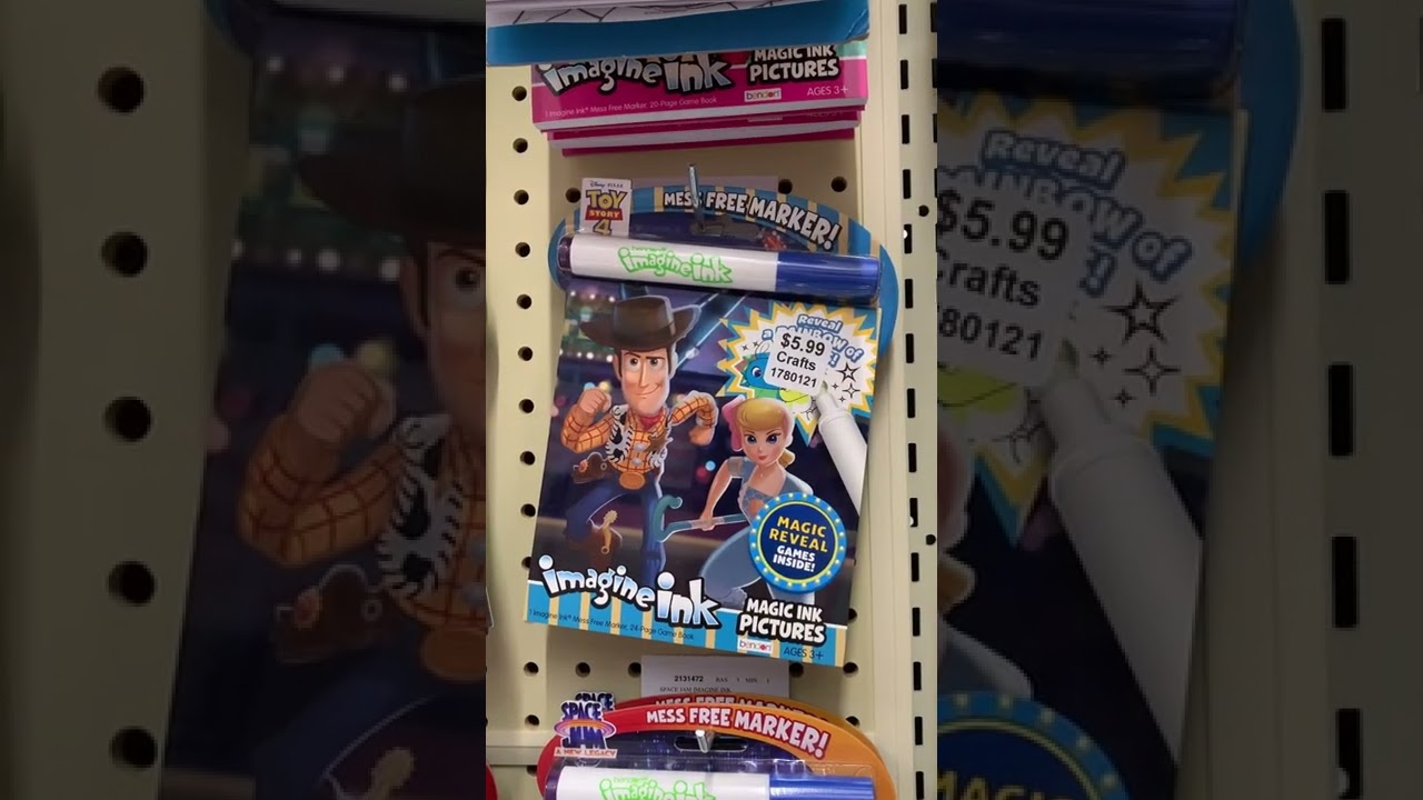 Toy Story Imagine Ink | Hobby Lobby Finds | #toystory4 #toystory #hobbylobby #hobbylobbyfinds