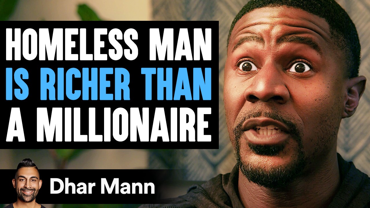 HOMELESS MAN Is Richer Than A MILLIONAIRE | Dhar Mann Studios