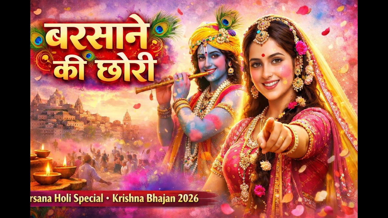 बरसाने की छोरी राधा गोरी | Radha Gori Gori Bhajan | Barsana Holi Special Krishna Bhajan 2026