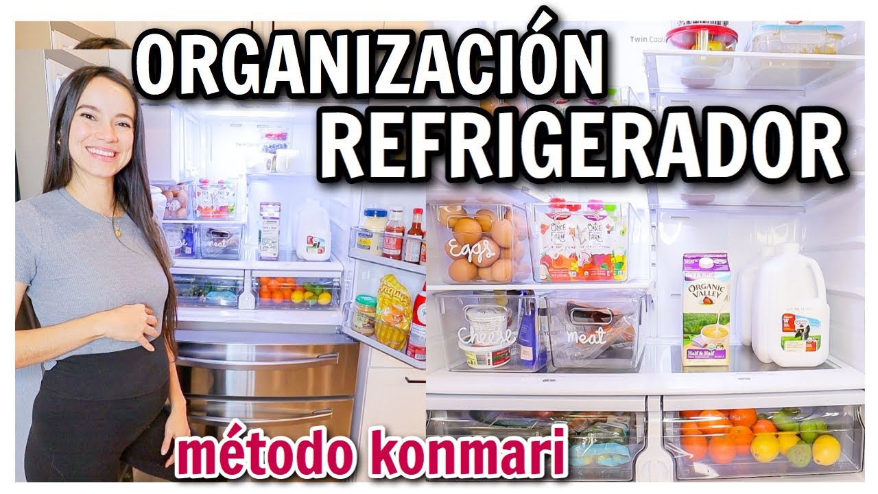 LIMPIEZA PROFUNDA Y ORGANIZACIÓN REFRIGERADOR | método konmari | Alejandra C Maldonado