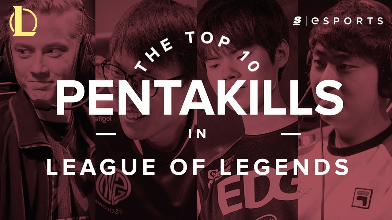 The Top 10 Best Pentakills of All Time (LoL)