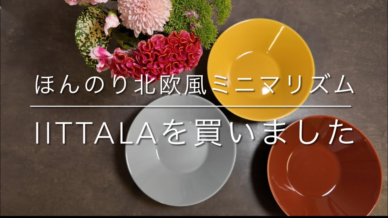 【北欧食器】iittala（イッタラ）を買ってみました
